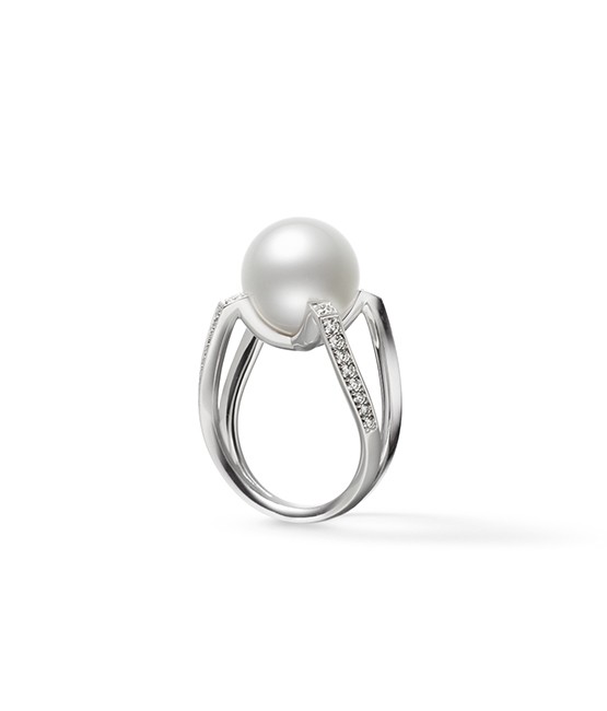 M Collection White South Sea Cultured Pearl Ring | Mikimoto Ameri