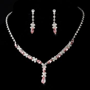 Light Pink Prom Jewelry Set! Visit specialoccasionsforless.com for .