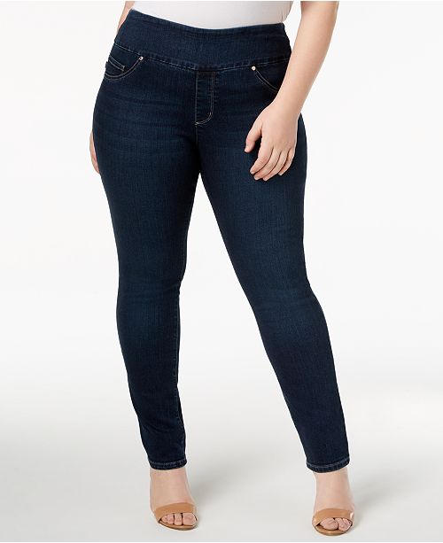 Lee Plus Size Pull-On Skinny Jeans & Reviews - Jeans - Plus Sizes .