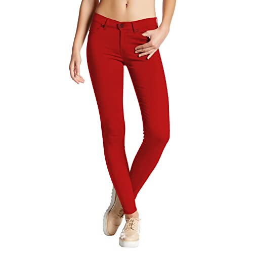 Women's Red Jeans: Amazon.c