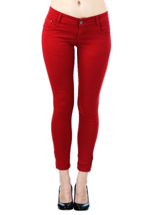 Choose the Best red jeans for women - StyleSkier.c