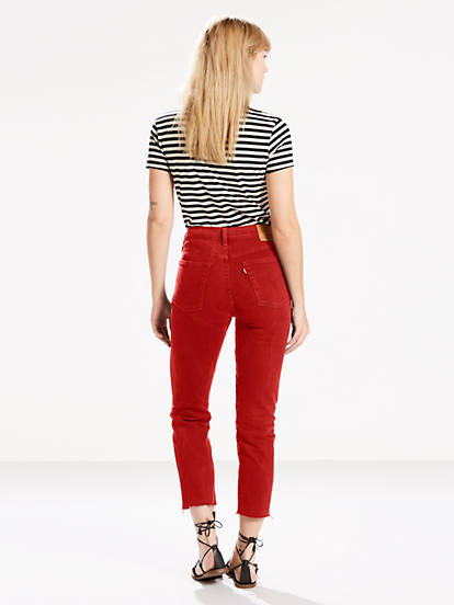 Wedgie Fit Women's Jeans - Red | Levi's®
