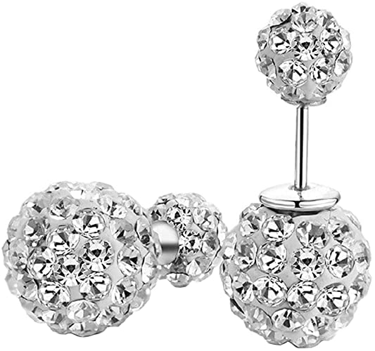 Amazon.com: DIB 925 Sterling Silver Sparkle Bling Crystal .