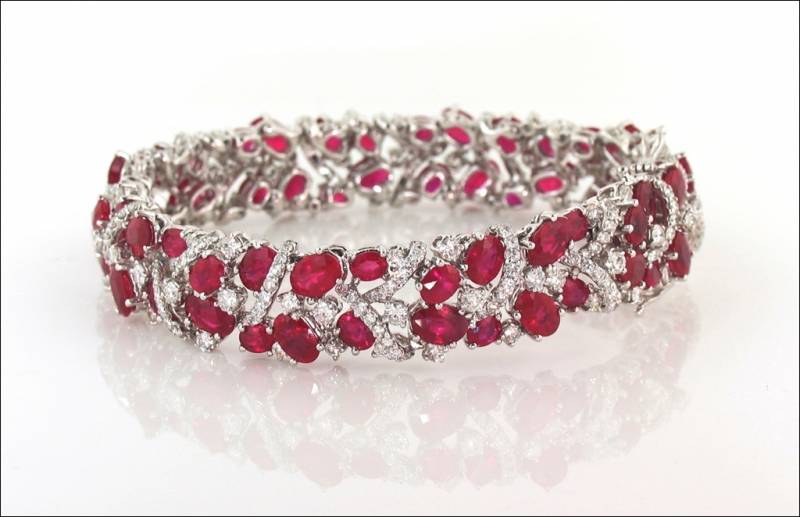 Ravishing Ruby Bracele