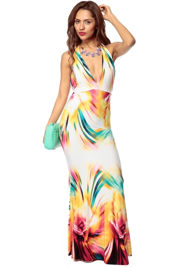 Sexy Halter Maxi Dresses - Trendy clothing for gir