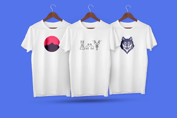 Create minimalist premium t shirt designs by Designhor