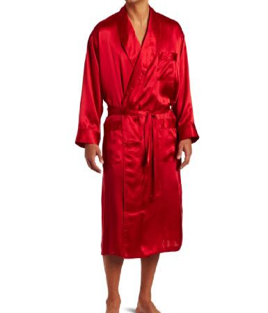 Intimo Men's Classic Silk Robe | Silk Pajam