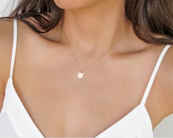 Necklaces for Women 14k Gold Necklaces for Women Initial | Et