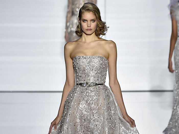 20 Beautiful Silver Wedding Dresses | Who What We