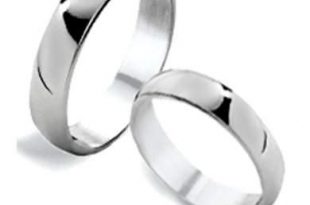 4mm Classic Sterling Silver Couples Wedding Rings | JustMensRings.c
