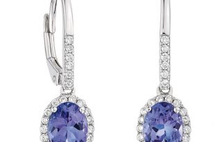 Tanzanite & Diamond Earrings 14K | Ben Bridge Jewel