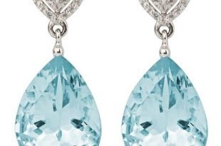 Aqua White Topaz and Sky Blue Topaz Earrings – Emily Mortimer .