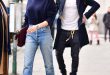 Victoria Beckham surprises in casual 'mom' jeans at New York .
