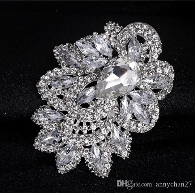 2020 30% Off New Wedding Brooch Bouquet Pin Wholesale Large .