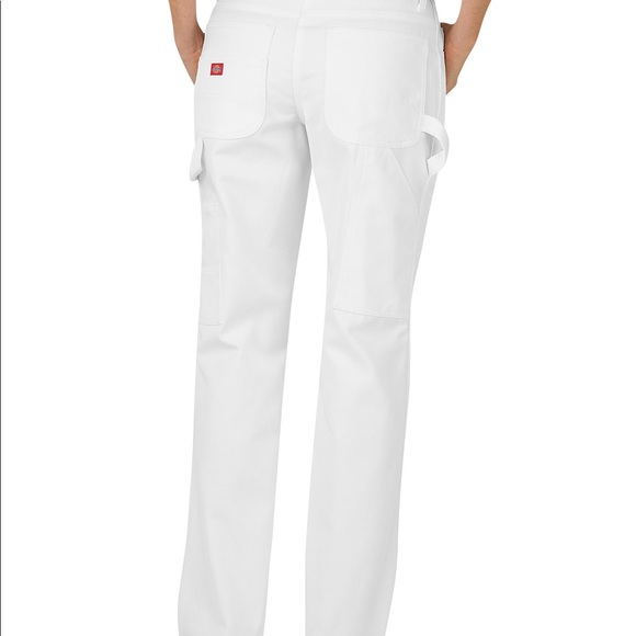 Dickies Jeans | White Womens Painters Pants Size 6 | Poshma