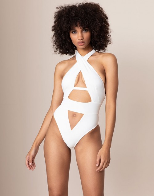 Anja Swimsuit in White |Agent Provocate