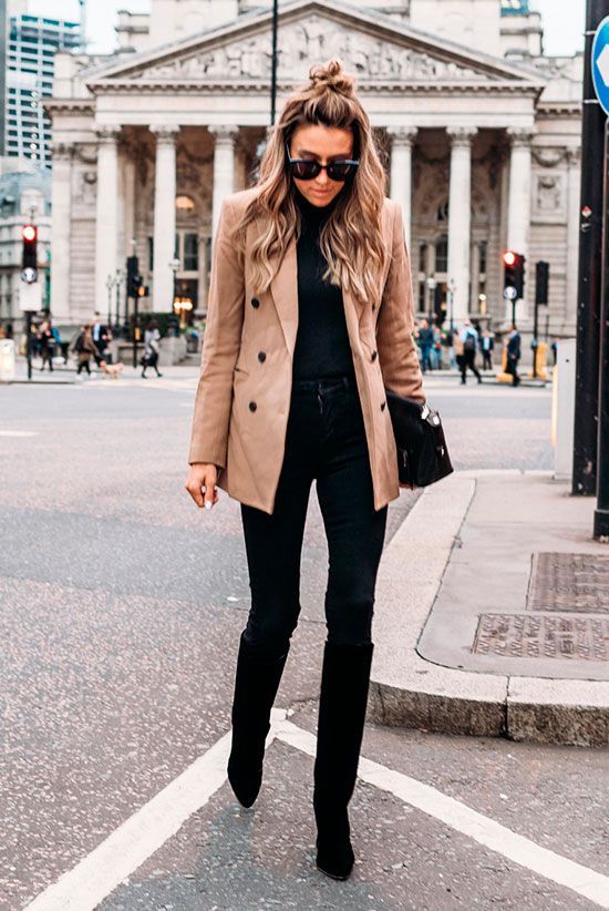 15 'It' Girl Approved Winter Work Outfits | Casual winter outfits .