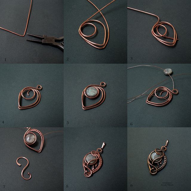 Tutorial | Wire wrapped jewelry, Wire jewelry, Beads, wi