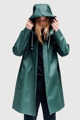Mosebacke rain jacket green | Rain jacket women, Raincoats for .