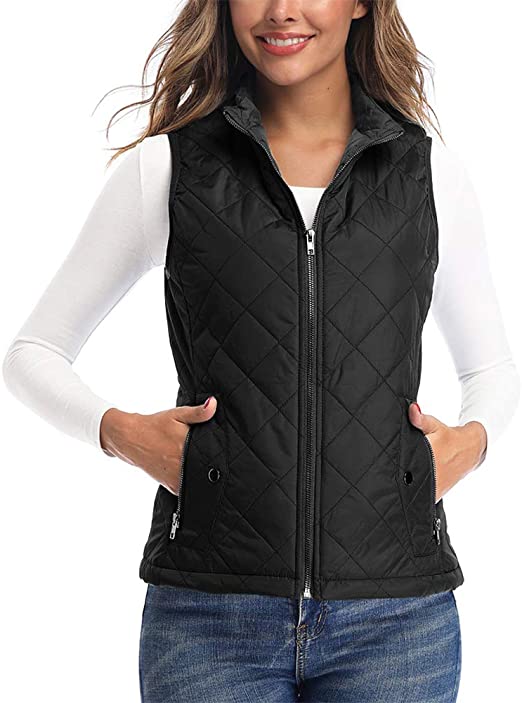 Amazon.com: Art3d Women's Vests - Padded Lightweight Vest for .