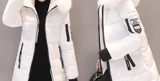 Parka Women Winter Coats Long Cotton Casual Fur Hooded Jackets .