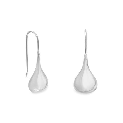 Raindrop Earrings | Sterling Silver Tear Drop Earrings | Womens .