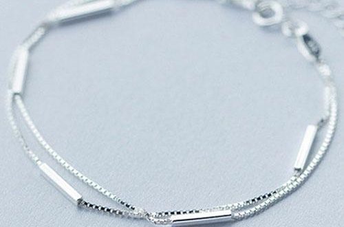 Silver Bracelet Layered Charm Bracelets Chain Bracelets Gift .