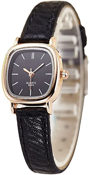 Amazon.com: Small wrist watch,Women Unique Watch Simple Square .