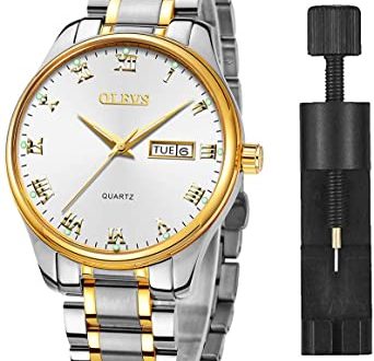 Amazon.com: Mens Wrist Watches with Date and Day,Classic Mens .