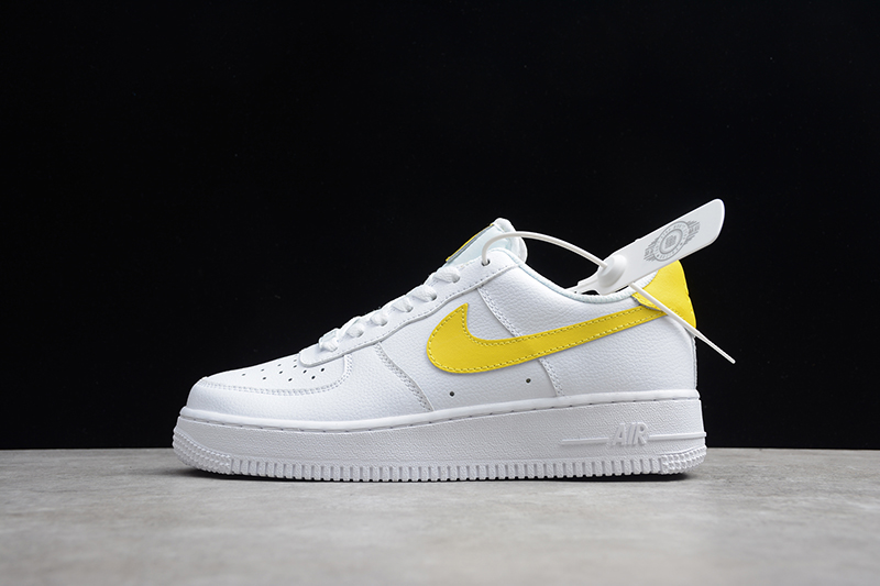 Nike Air Force 1 White Yellow Shoes Best Price JD1070-48 – Buy .