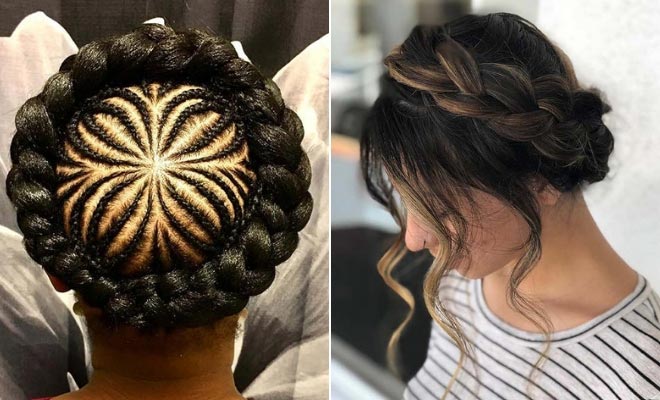 21 Pretty Halo Braid Hairstyles to Try in 2019 | StayGl