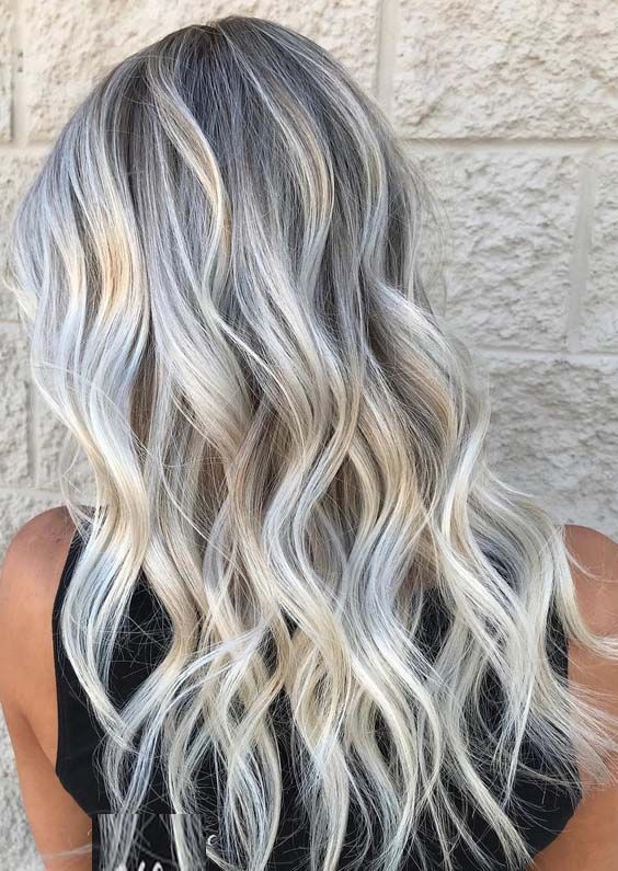 15 Awesome Trending Grey Hair 2018 That Look Futuristic And Modern .