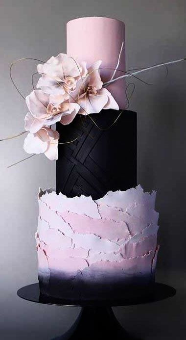 Unique Wedding Cake Trends & New Cake Designs 2019-2020 | New cake .
