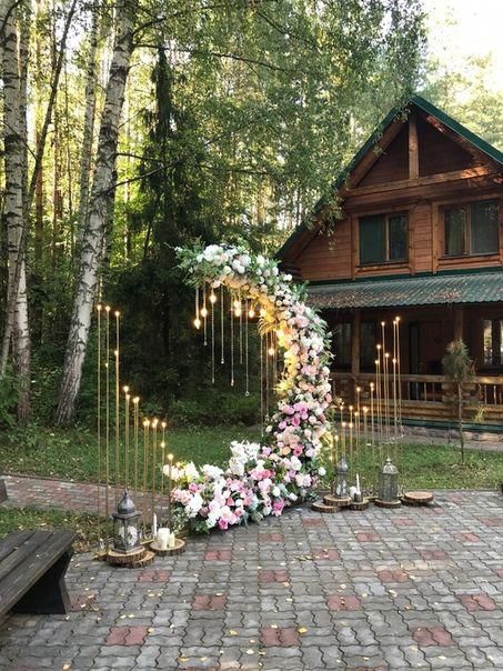Six Beautiful Fall Wedding Decorating Ideas | Wedding lights .