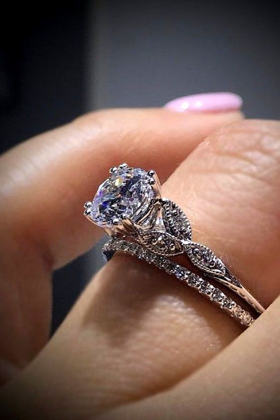 Pin by SABlack on WEDDING▻Rings 2 | Wedding rings vintage .