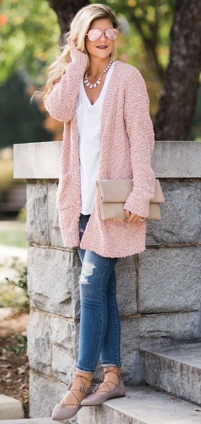 45+ Chic Cardigan Outfits You Can't Go Wrong With | Fall fashion .