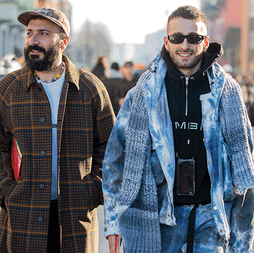 All The Best Milan Men's Fashion Week Street Style Comes In Pai
