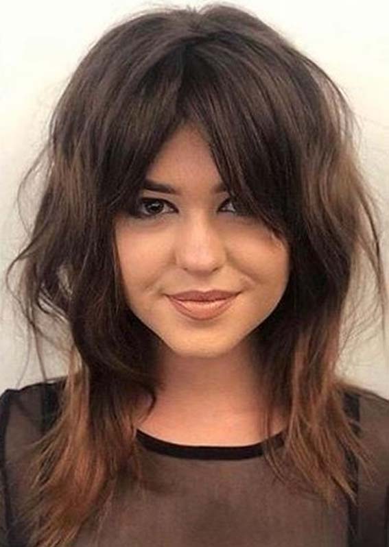 Best Medium Hairstyles with Bangs for Women in 20