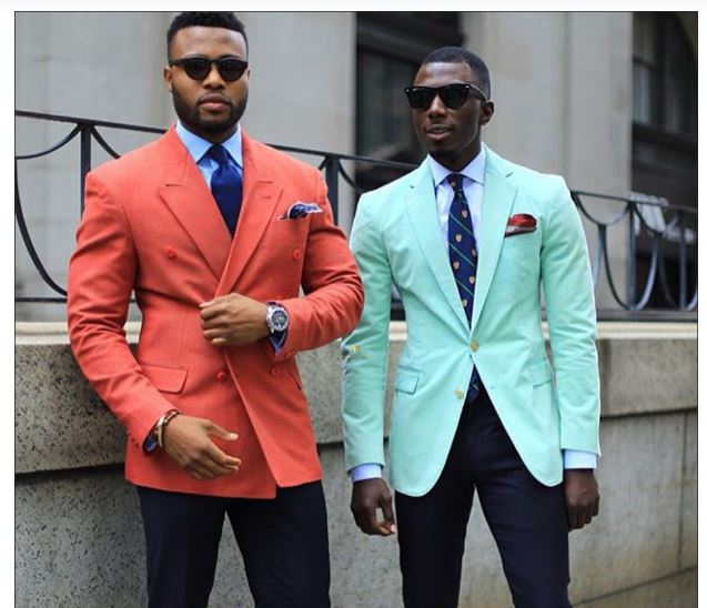 1 Best Mens Designers Suits Style | Seagreen Mens Suit | Peach .