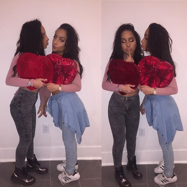 SiAngie Twins on Instagram: “Happy Valentine's Day .