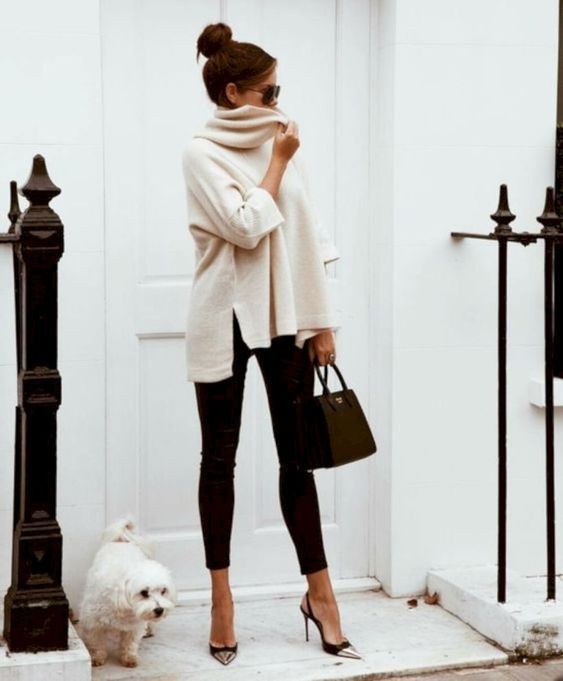 31 Cosy Office & Work Outfits Ideas for Women When It's Cold .