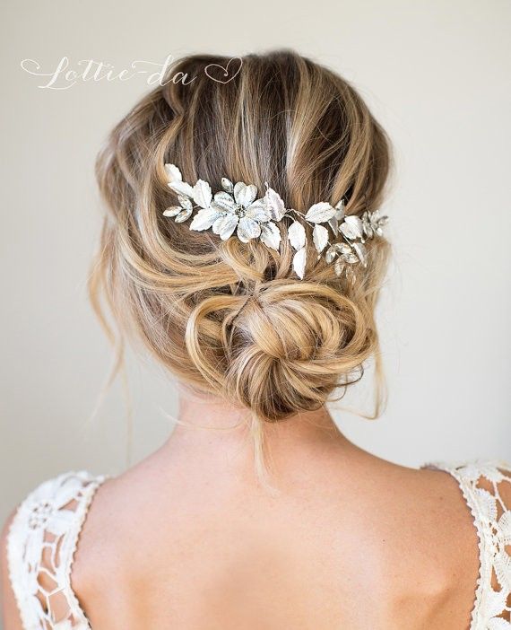 50+ Best Bridal Hairstyles Without Veil | Emmaline Bride Wedding .