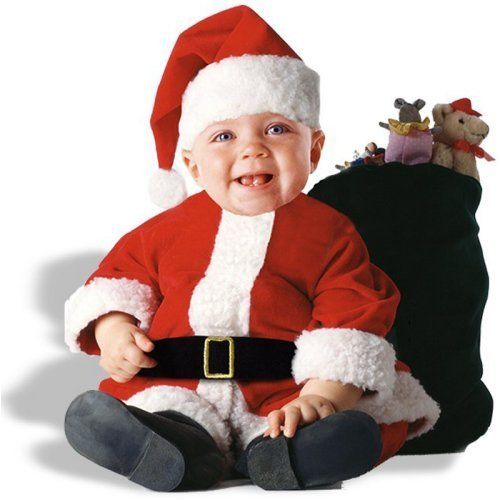 the toy bag completes this costume | Baby christmas costumes, Baby .