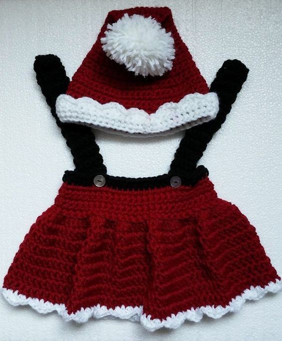 15 Charming Santa Outfit for Baby Cute and Funny | Crochet .