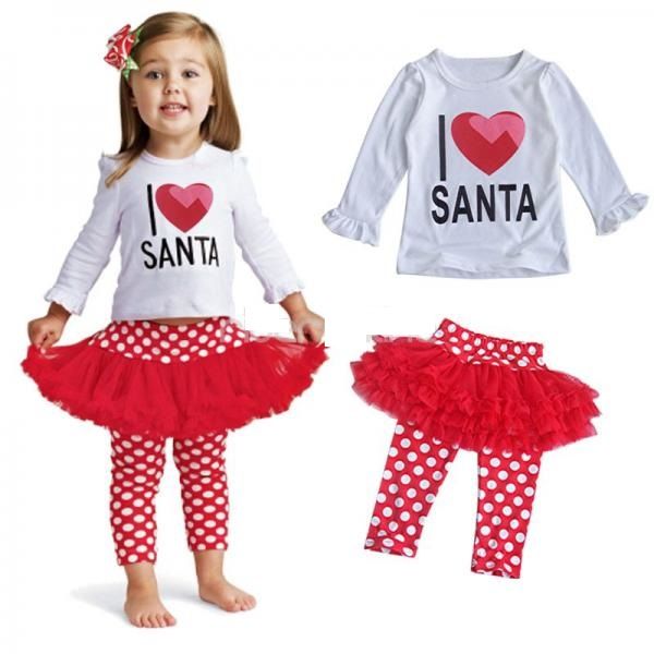 I LOVE SANTA Outfit · Hunny Bee Kids · Online Store Powered by .