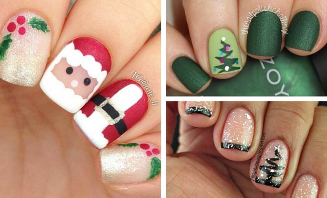 71 Christmas Nail Art Designs & Ideas for 2019 | StayGl