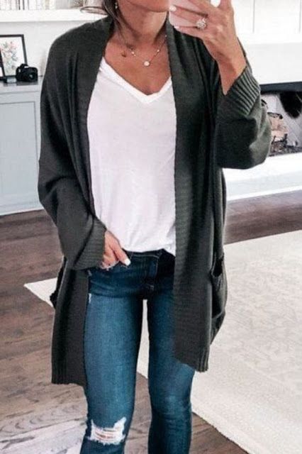 Super Cute Fall Outfit Ideas 2019 | Simple fall outfits, Fall .