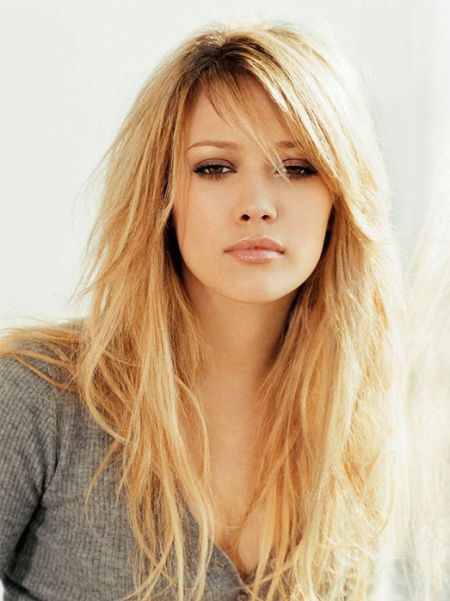 50 Cute and Effortless Long Layered Haircuts with Bangs | Long .