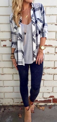 20 Trendy Spring Outfit Ideas (With images) | Fashion, Casual fall .