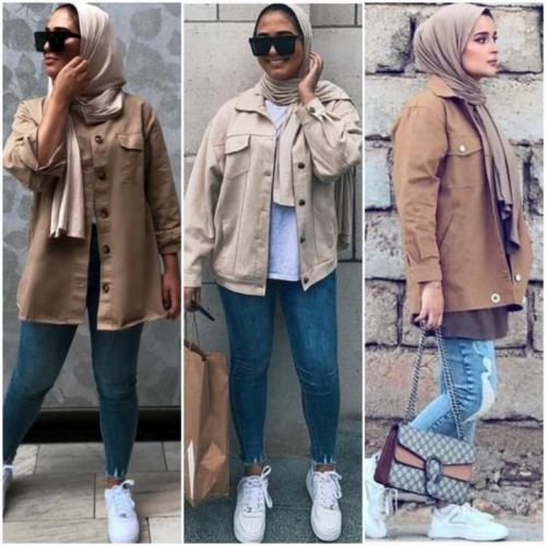 Inspiration easy hijab autumn outfit ideas | | Just Trendy Gir